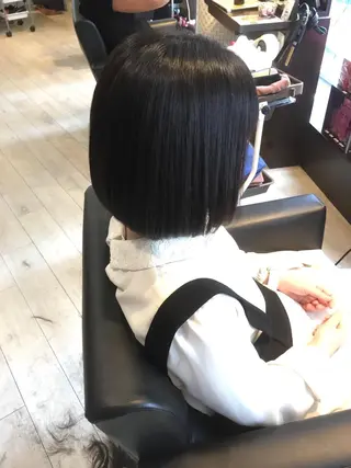 ショート 熊谷 奈菜のヘアスタイル