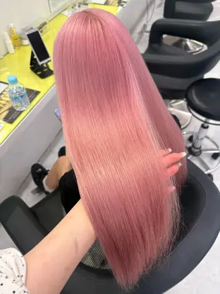 カラー akari🎀🤍 ガーリーstyleのヘアスタイル