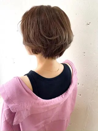 ショート ショート✨ボブ✨代表 新田見美仁のヘアスタイル