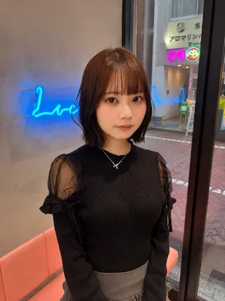 ショート 🦋韓国風レイヤー/ 艶髪矯正🦋凛太郎のヘアスタイル