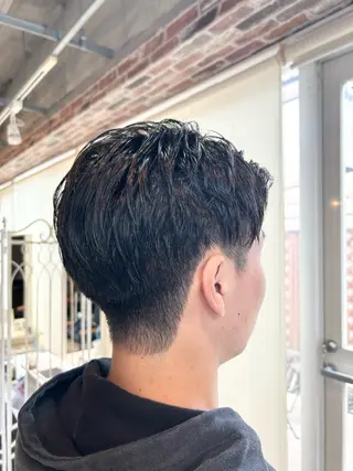 ショート メンズ 三 浦のヘアスタイル