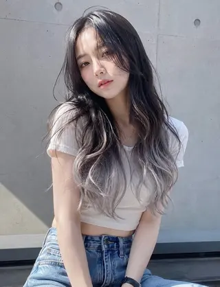 ロング 田中 巧のヘアスタイル