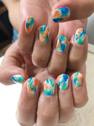 ネイル kiki nail &brow二子玉川のネイルデザイン