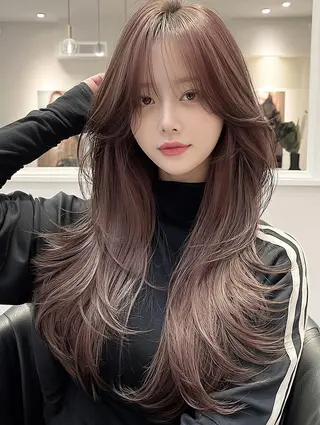 セミロング FOCUS JAPAN4のヘアスタイル