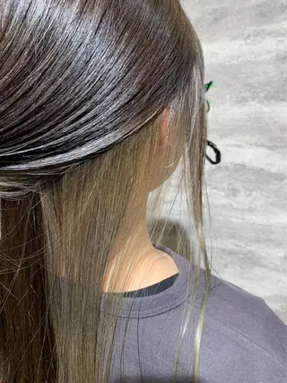 セミロング カラー Blanco Color&Careのヘアスタイル