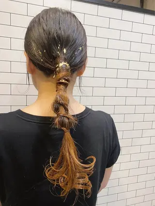ヘアアレンジ 岡 舞唯のヘアスタイル
