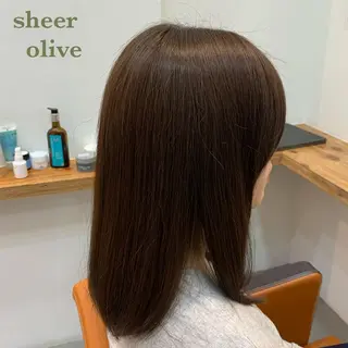 ミディアム カラー navile原宿 yumaのヘアスタイル
