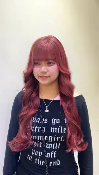 カラー 💖韓国カラー エクステmikotoのヘアスタイル