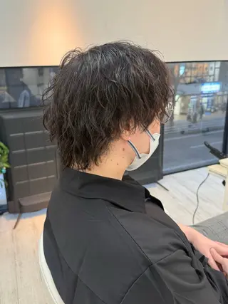 ショート 新籾 尚哉のヘアスタイル