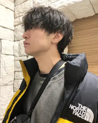 パーマ ヘアアレンジ メンズ メンズ特化✂️栗原 侑也のヘアスタイル