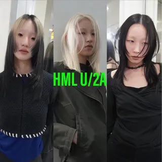 ミディアム 渡邉 舞のヘアスタイル