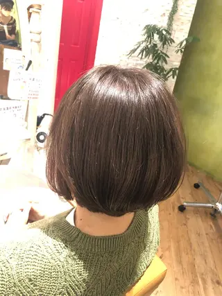 ショート カラー 🧡艶髪・ゆるふわ style💛ミユのヘアスタイル