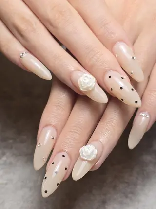 セミロング NailsalonR Kiyomiのネイルデザイン