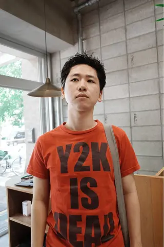 ショート メンズ 西宮北口パーマ 鮫島竜海のヘアスタイル
