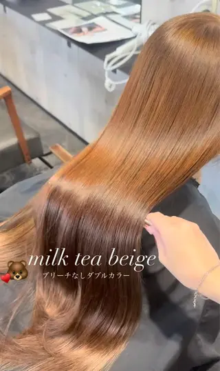 ロング カラー 五味 亜有里のヘアスタイル