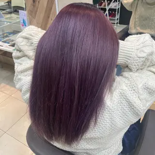 ロング 前田 菜奈子のヘアスタイル