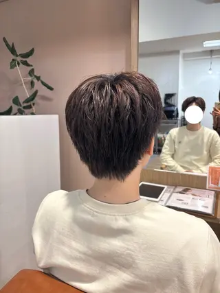 ショート メンズ 金山/カットモデル 募集中/村井七海のヘアスタイル