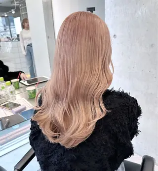 ロング カラー ヘアアレンジ カラーモデル 募集中/なお🎀のヘアスタイル
