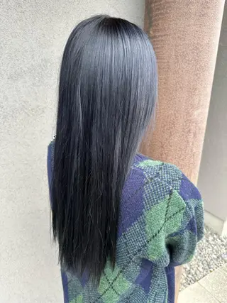 セミロング 似合わせ松本 容政のヘアスタイル