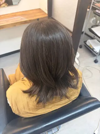 ミディアム カラー Sakura 𓂃𓈒𓂂𓏸🌸のヘアスタイル