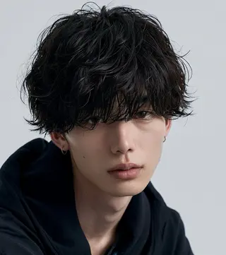 ショート パーマ メンズ 【最新】韓国風メンズ スタイル/RAICAのヘアスタイル