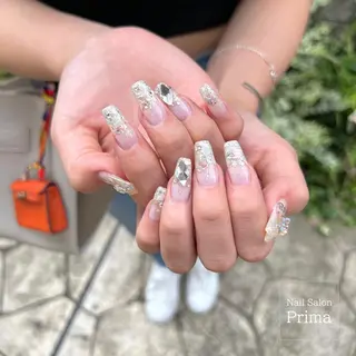 ロング ネイル SalonPrima 西院Nail&Eyeのネイルデザイン