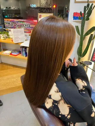 ロング カラー yoshikei -mow hair-のヘアスタイル
