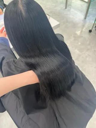 セミロング カラー ブリーチなし特化 美容師💖SAE💖のヘアスタイル