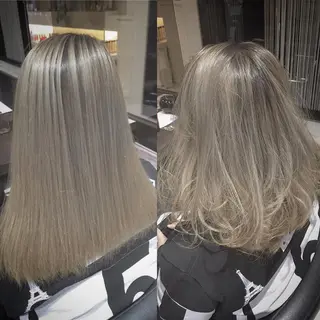ミディアム カラー メンズ特化美容師 カラー専門ぺーターのヘアスタイル