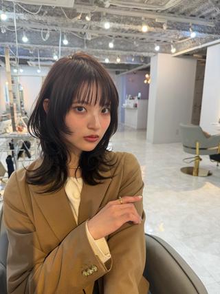 セミロング 中屋 光貴のヘアスタイル