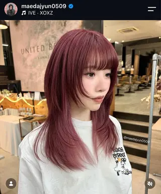 カラー 👑カラー特化/ 暗髪/艶髪/髪質改善のヘアスタイル