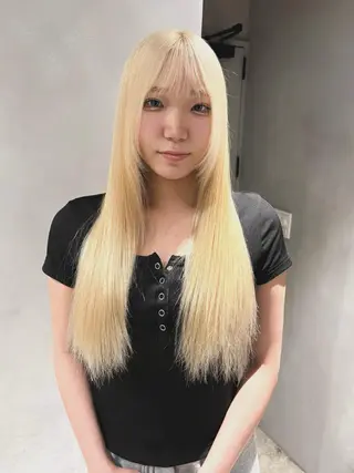 ロング カラー Juna✂️ レイヤー / ボブのヘアスタイル