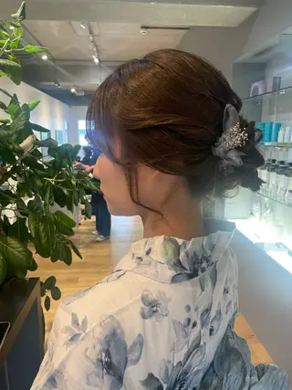 ヘアアレンジ HIQU ROOM 💫yuka.のヘアスタイル