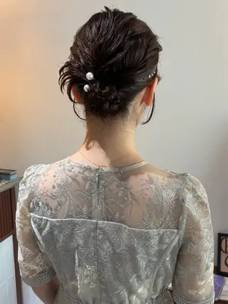 ミディアム ヘアアレンジ 💟Opus // Mizuki🐕のヘアスタイル