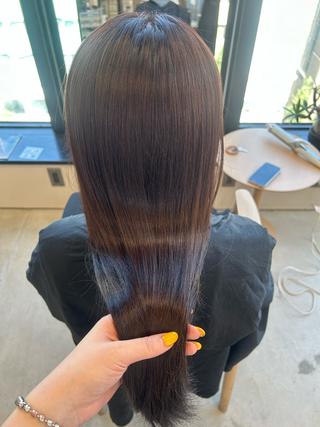ロング カラー SiLO Yukinaのヘアスタイル