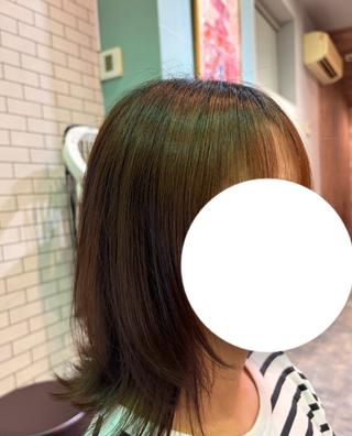 ミディアム カットモデル RURUのヘアスタイル