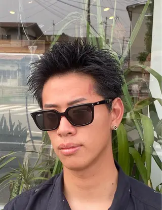 ショート メンズ 谷口 悠生のヘアスタイル