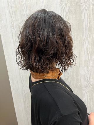パーマ TELAHAIR 高座渋谷店のヘアスタイル