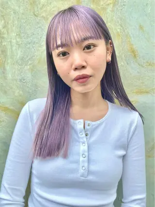 ロング サトウ ナナのヘアスタイル