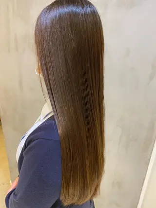 ロング カラー ヘアアレンジ ネイル マツエク・マツパ 夜23時まで予約🉑 reverieあきらのヘアスタイル