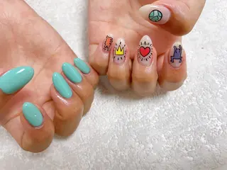 ネイル kiki nail &brow二子玉川のネイルデザイン