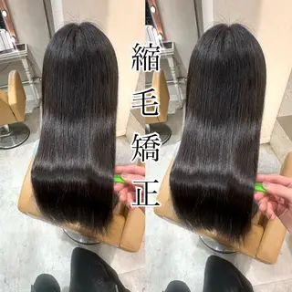 ロング ✨縮毛矯正/透明感 カラー/芦川優磨のヘアスタイル