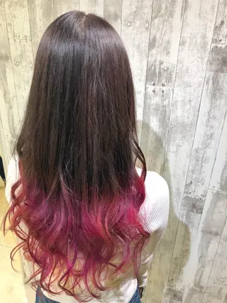 ロング カラー Agu hair 清尾 浩昭のヘアスタイル