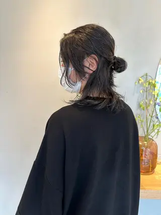 ミディアム カラー パーマ iizuka akiのヘアスタイル