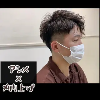ショート パーマ メンズ 似合う髪型見つけます AYAKAのヘアスタイル