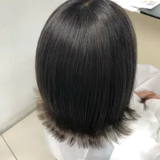 ミディアム カラー 髪質改善・白髪ぼかし /お悩み対応カラーのヘアスタイル