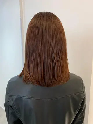 ミディアム カラー i'll 未空のヘアスタイル