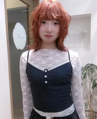カラー yuna☘️ 名古屋のヘアスタイル
