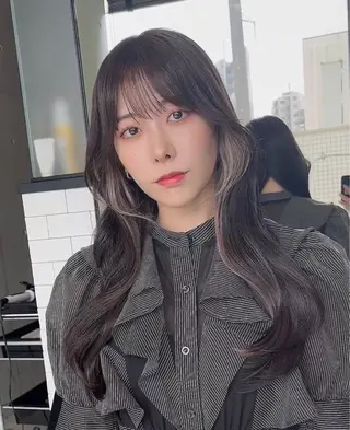 セミロング カラー 🌫️大人韓国ヘア 🌫️naoyaのヘアスタイル