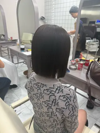 ミディアム 奥田 星来のヘアスタイル